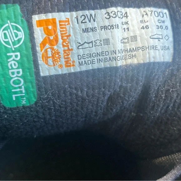 Timberland Pro Work Boots Industrial Steel Toe